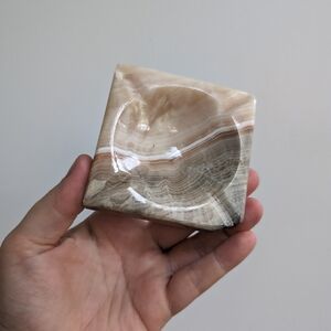 Vintage onyx ashtray